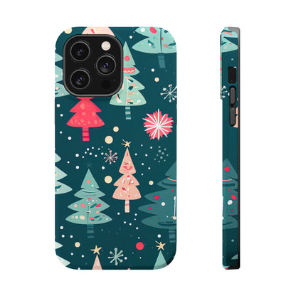 Whimsical Christmas Trees - MagSafe iPhone Series Case