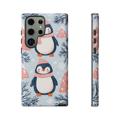 Penguin in Winter Wonderland Samsung Galaxy Case