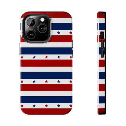 Patriotic Stars iPhone Case