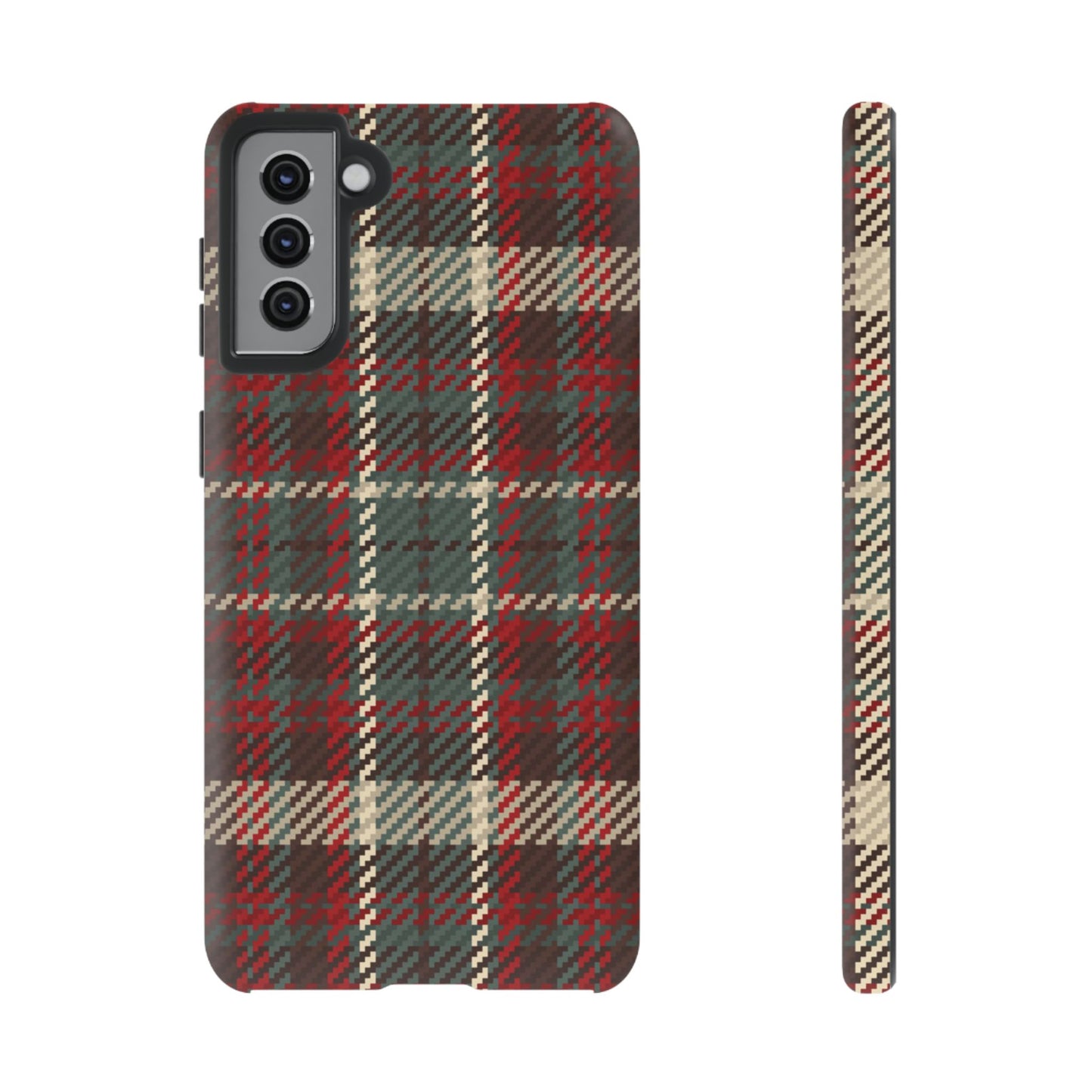 Cozy Rustic Plaid - Samsung Galaxy Series Case