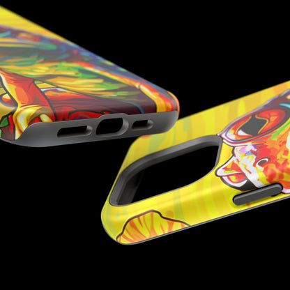 Vibrant Rainbow Frog Design – MagSafe iPhone Case