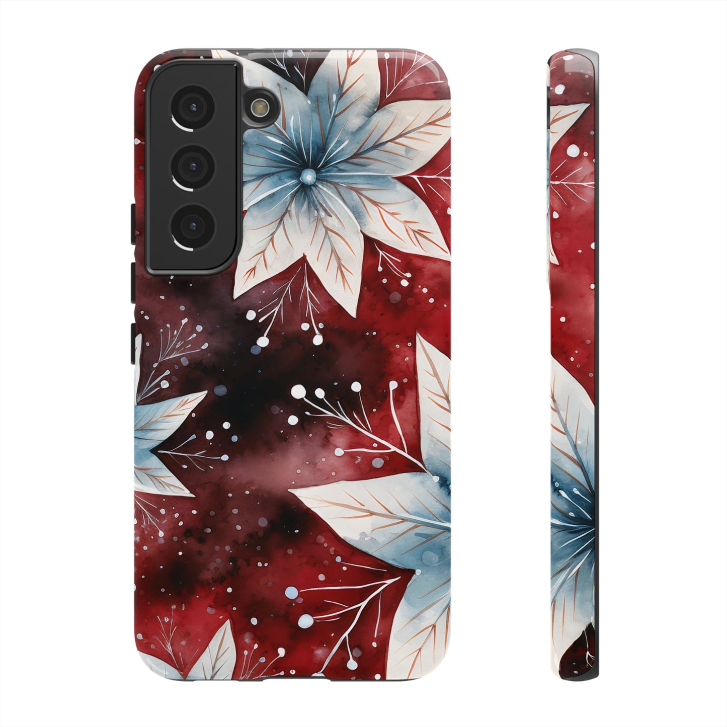 Winter Bloom Poinsettia – Samsung Galaxy Case