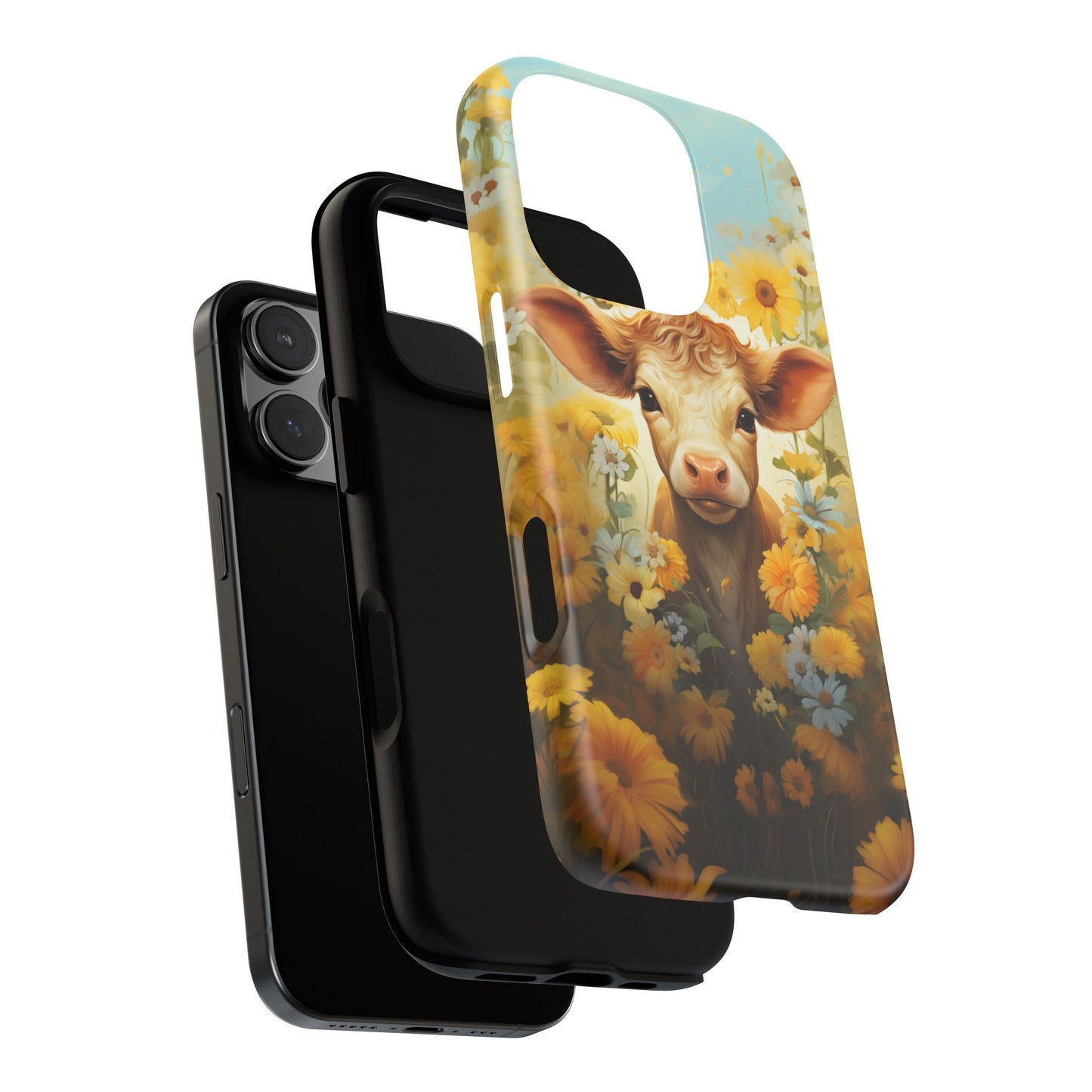 Baby Cow Phone Case - Perfect Gift!