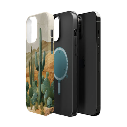 Desert Oasis Cactus iPhone Case