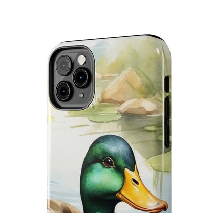 Serene Duck Reflection - iPhone Case