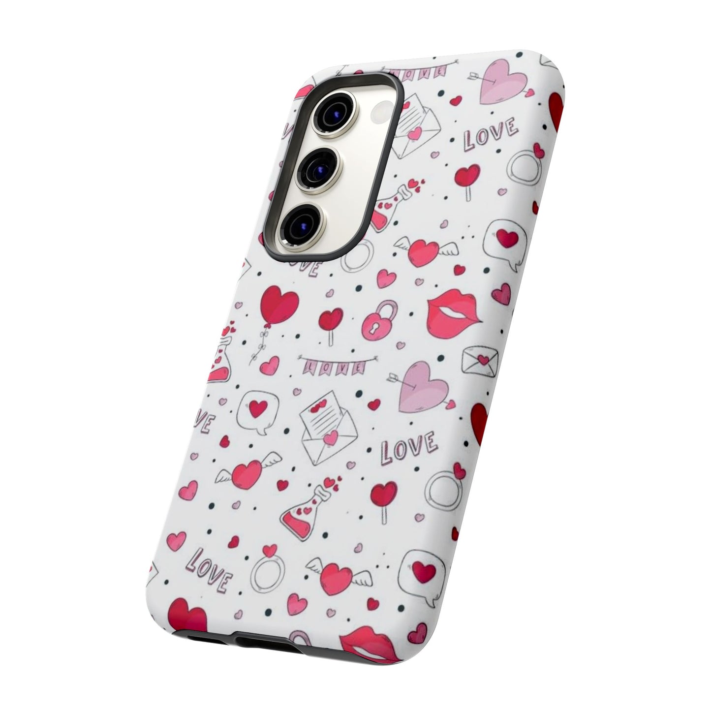 Samsung Galaxy Case: Romantic Love-Inspired Icons Case