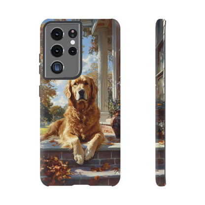 Golden Retriever Autumn Serenity - Samsung Galaxy Series Case