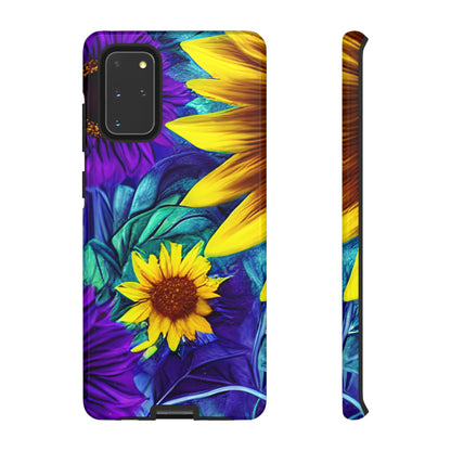 Purple & Gold Sunflower Dream - Samsung Galaxy Series Case