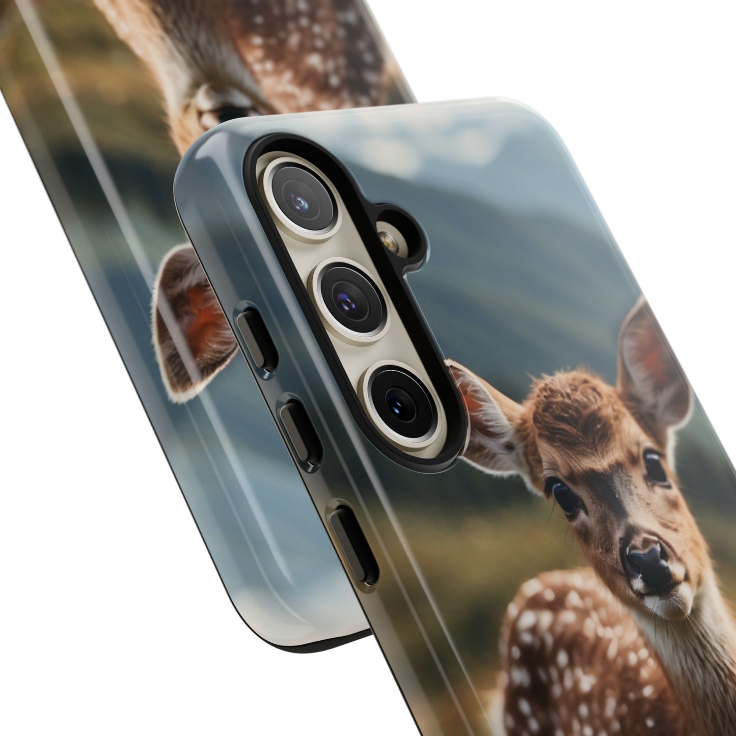 Gentle Fawn in Mountain Meadows Samsung Galaxy Case