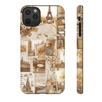 Vintage Collage Case | Travel Inspiration Design