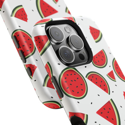 Sweet Watermelon MagSafe iPhone Case – Fresh & Fun Fruit Pattern with Summer Vibes