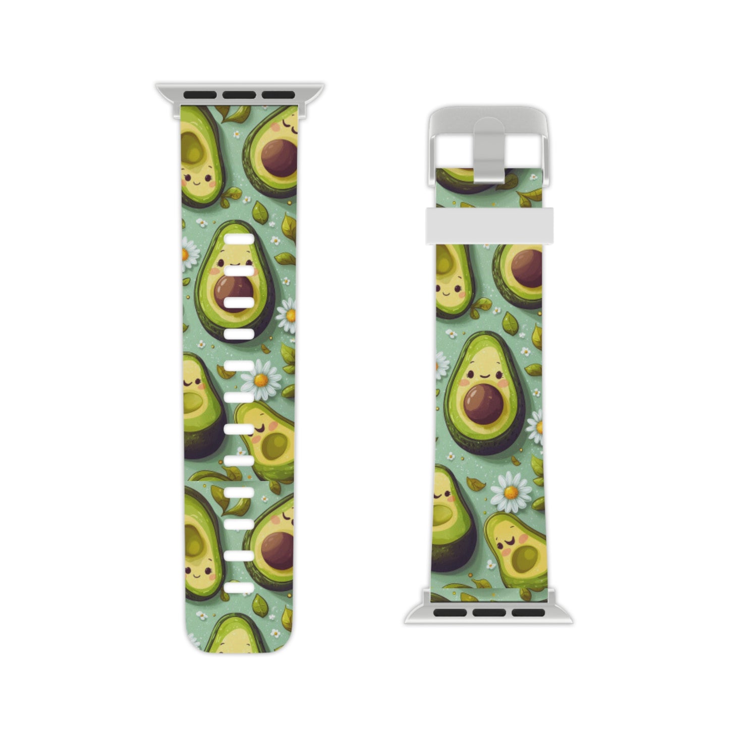 Cute Avocado Apple Watch Band