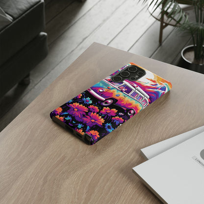 Groovy Floral Sunset Van – Samsung Galaxy Series Case