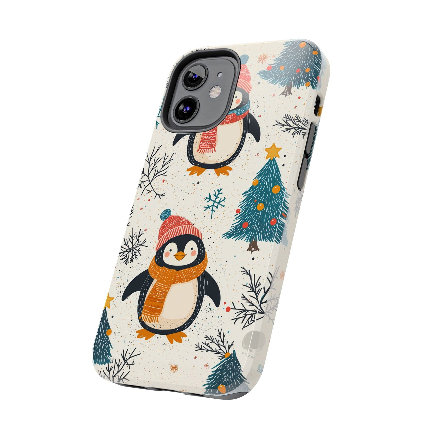 Penguin Wonderland – Snowy Christmas Cheer iPhone Case