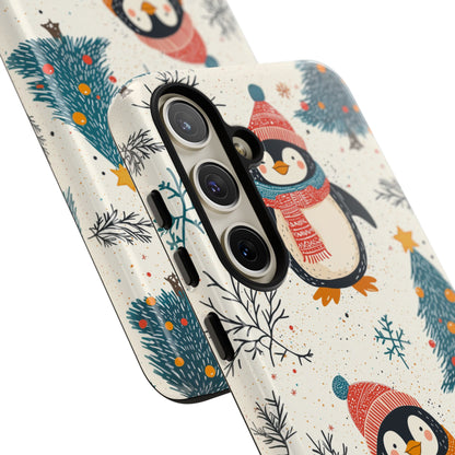 Penguin Wonderland – Snowy Christmas Cheer Samsung Galaxy Case