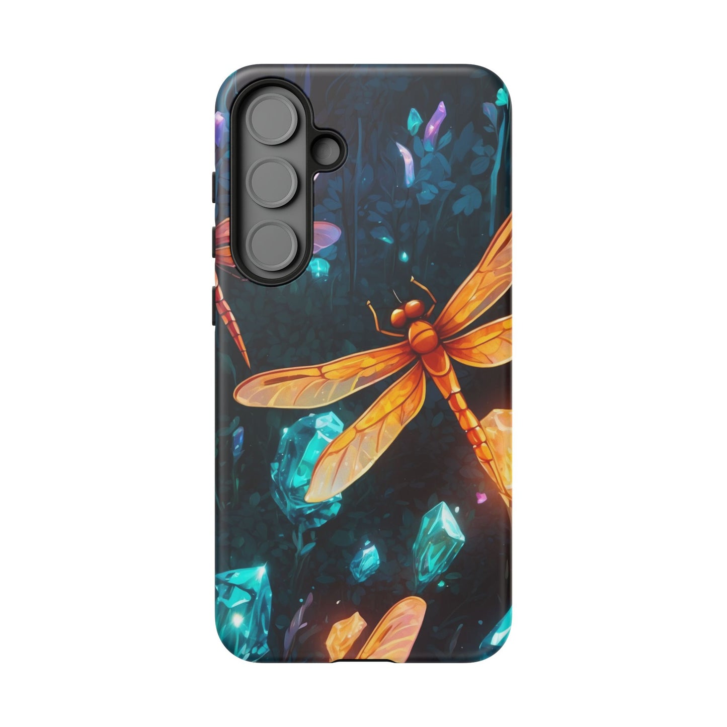 Mystical Dragonflies & Crystals – Samsung Galaxy Series Case