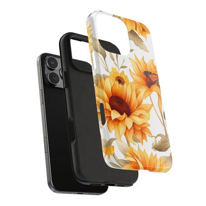 Sunflower & Monarch Garden - iPhone Series Case