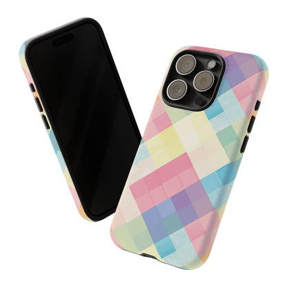 Spring Sonata Pastel Plaid Case