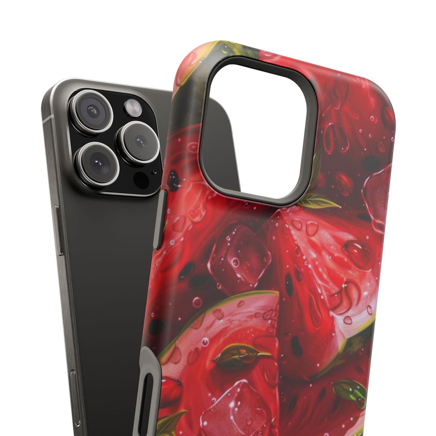 Juicy Watermelon MagSafe iPhone Case – Refreshing Summer Vibes, Dual-Layer Protection