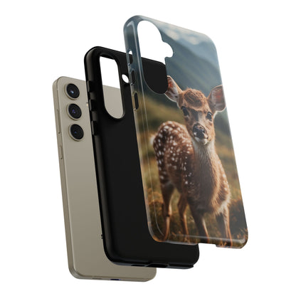Gentle Fawn in Mountain Meadows Samsung Galaxy Case