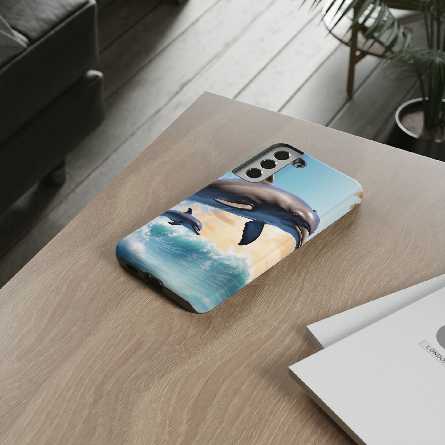 Ocean Dolphin Serenity - Samsung Galaxy Case