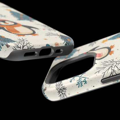 Snowy Christmas Cheer MagSafe iPhone Case