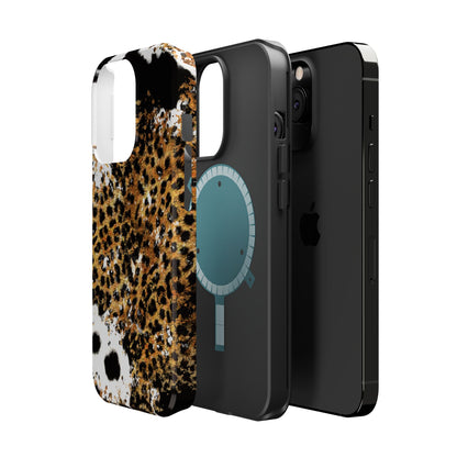 Bold Leopard Ink Splash - MagSafe iPhone Series Case