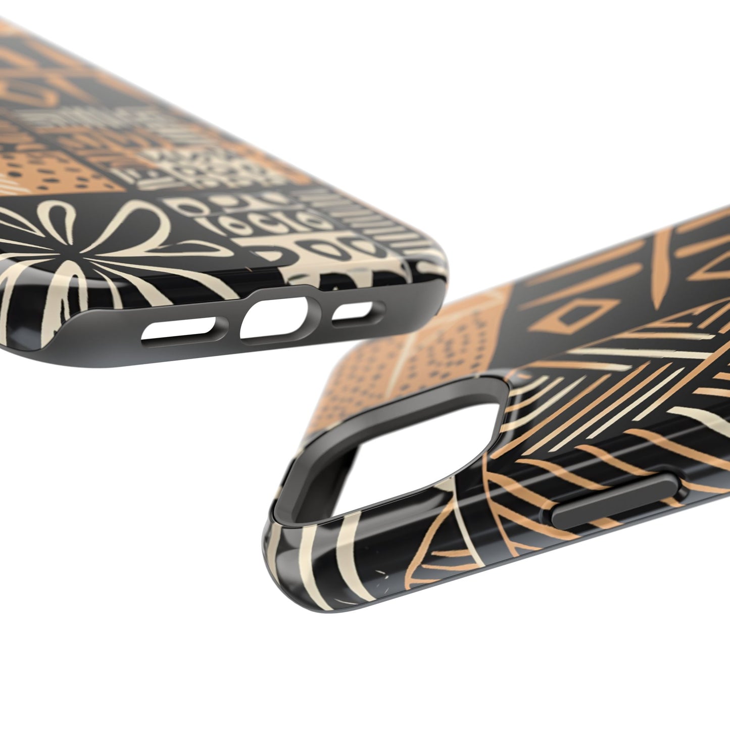 Tribal Geo-Pattern MagSafe Case – Bold Ethnic Design