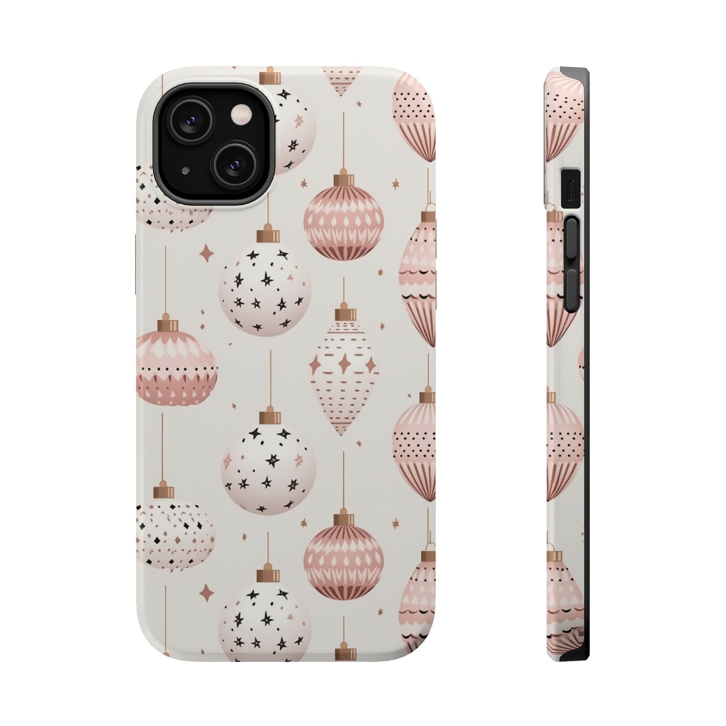 Blush Pink Holiday Ornaments - MagSafe iPhone Series Case