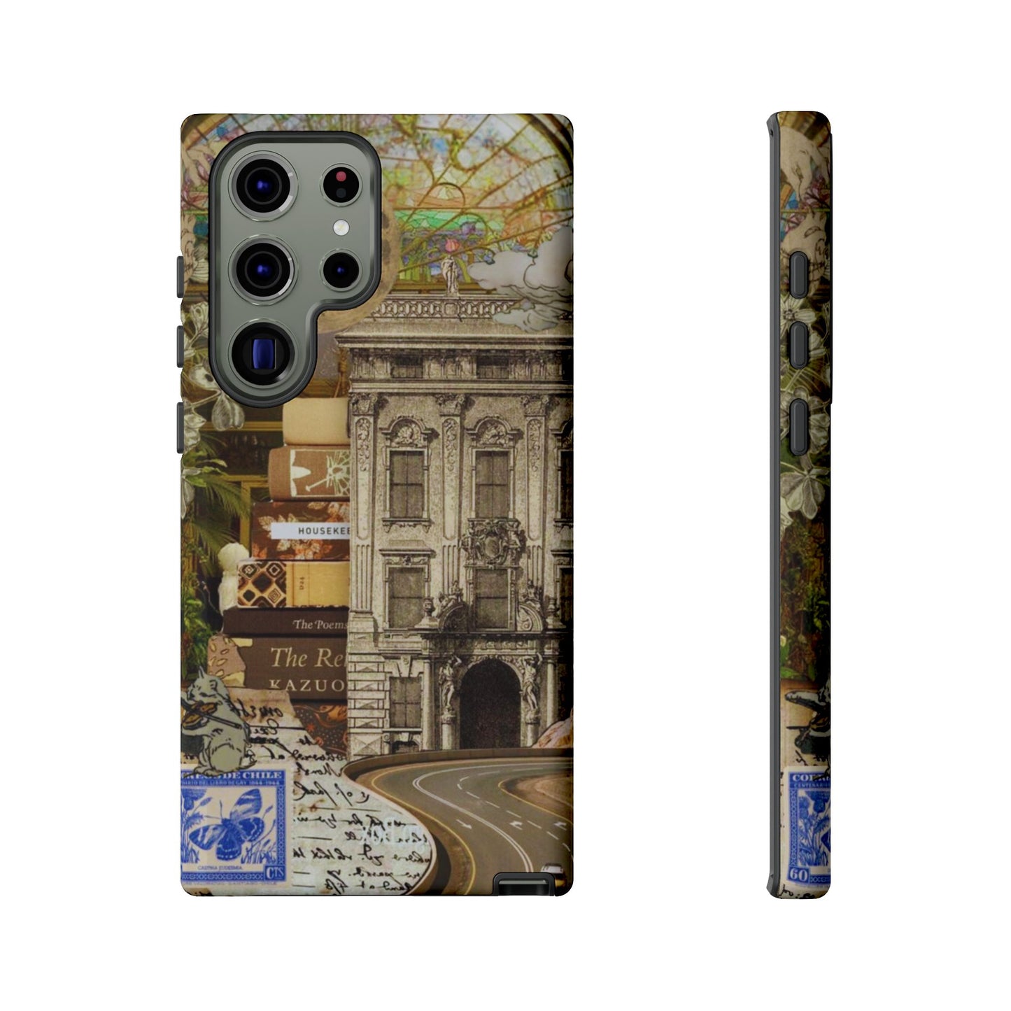 Whimsical Road Trip Collage Samsung Galaxy Case – Dual - Layer Protection with Vintage Art and Adventure Design - BOGO Cases