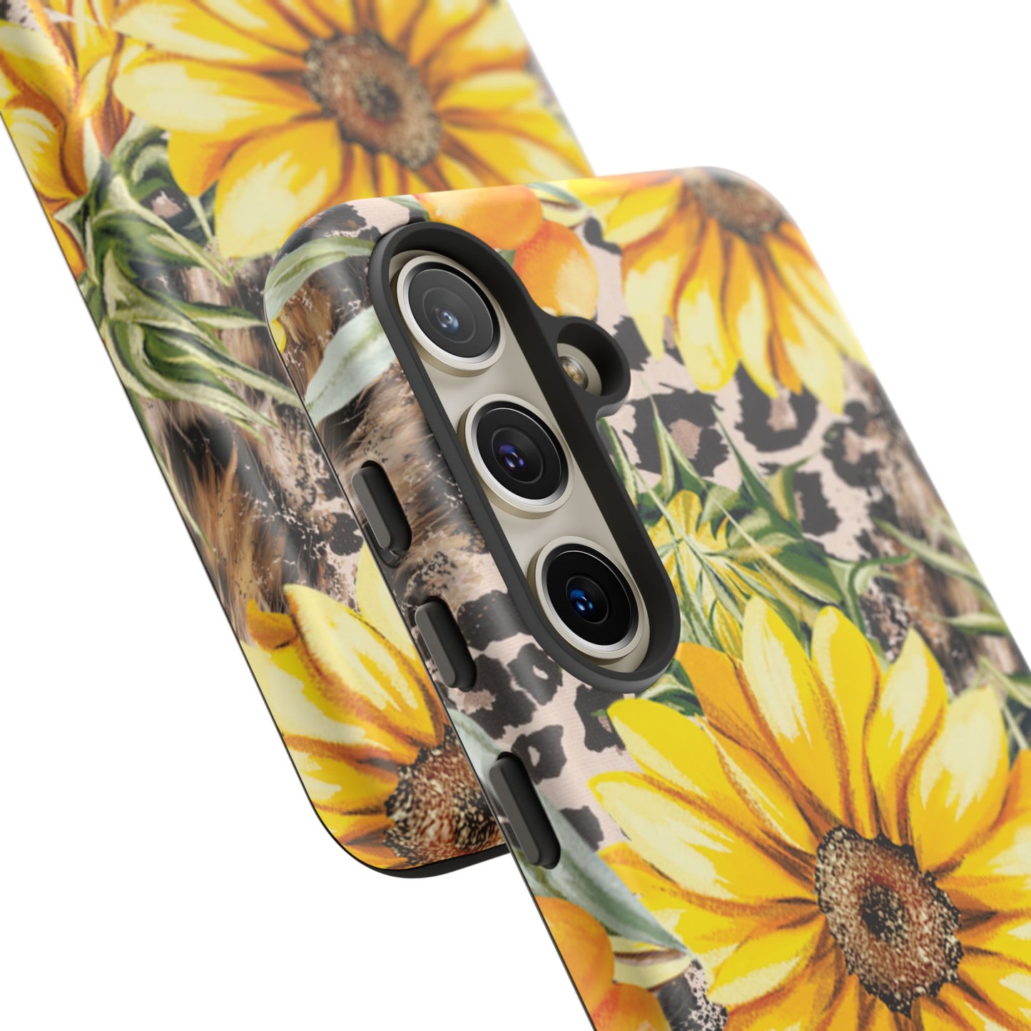 Leopard Sunflower Chic - Samsung Galaxy Series Case