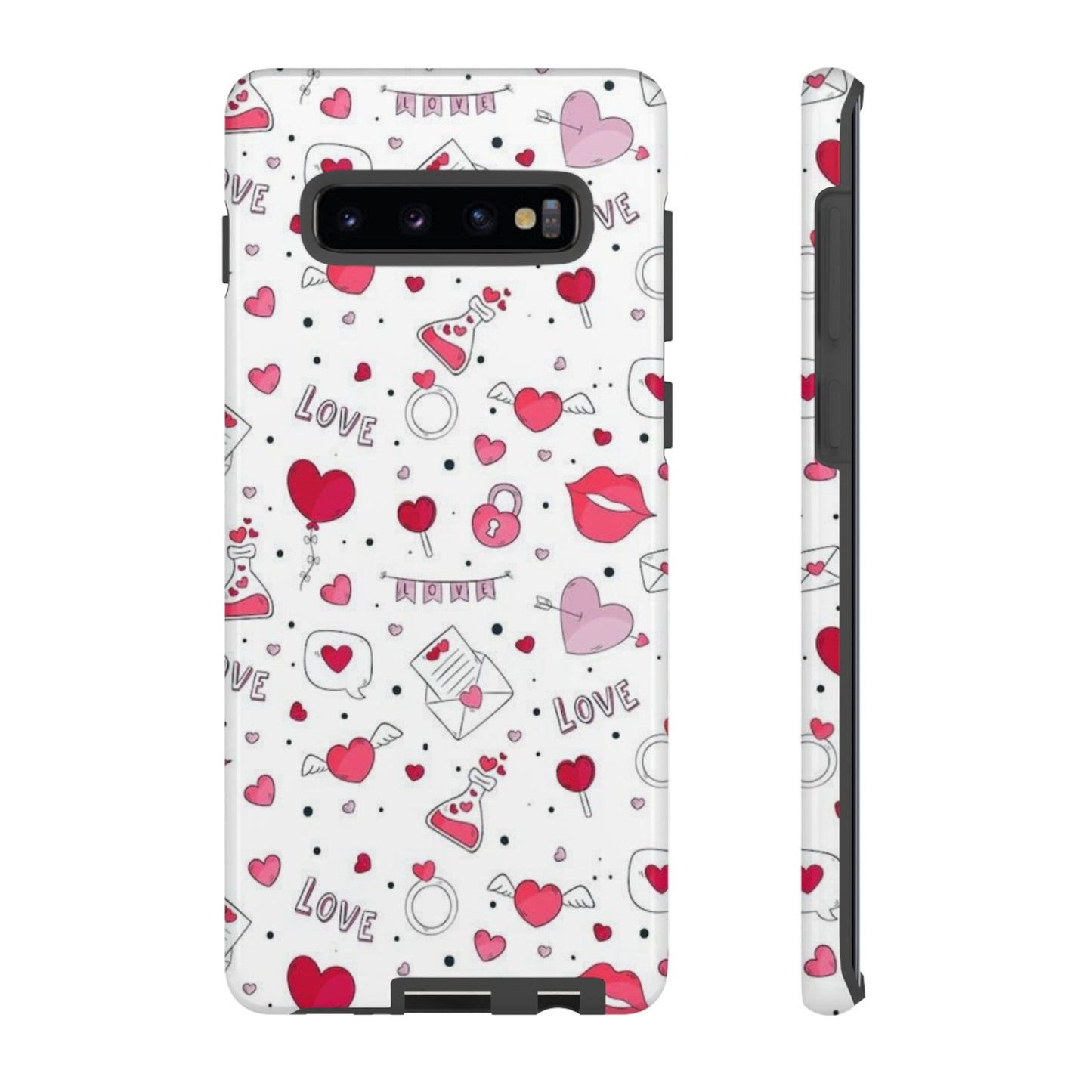 Samsung Galaxy Case: Romantic Love-Inspired Icons Case