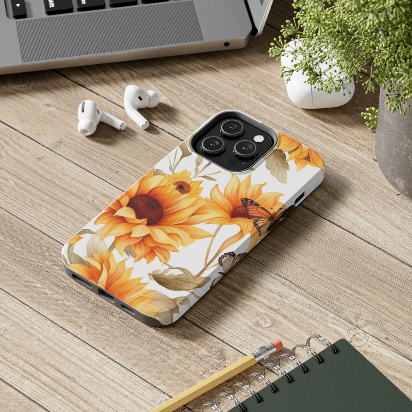 Sunflower & Monarch Garden - iPhone Series Case