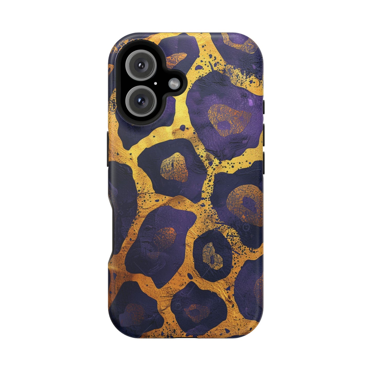 Regal Amethyst Leopard iPhone Case