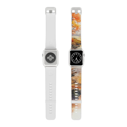 Autumn River Serenity Apple Watch Band