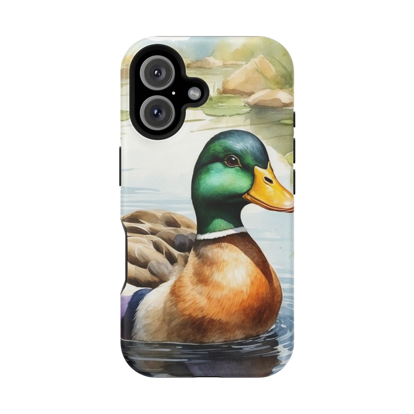 Serene Duck Reflection - MagSafe iPhone Case