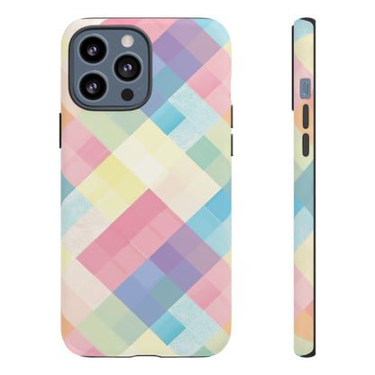 Spring Sonata Pastel Plaid Case