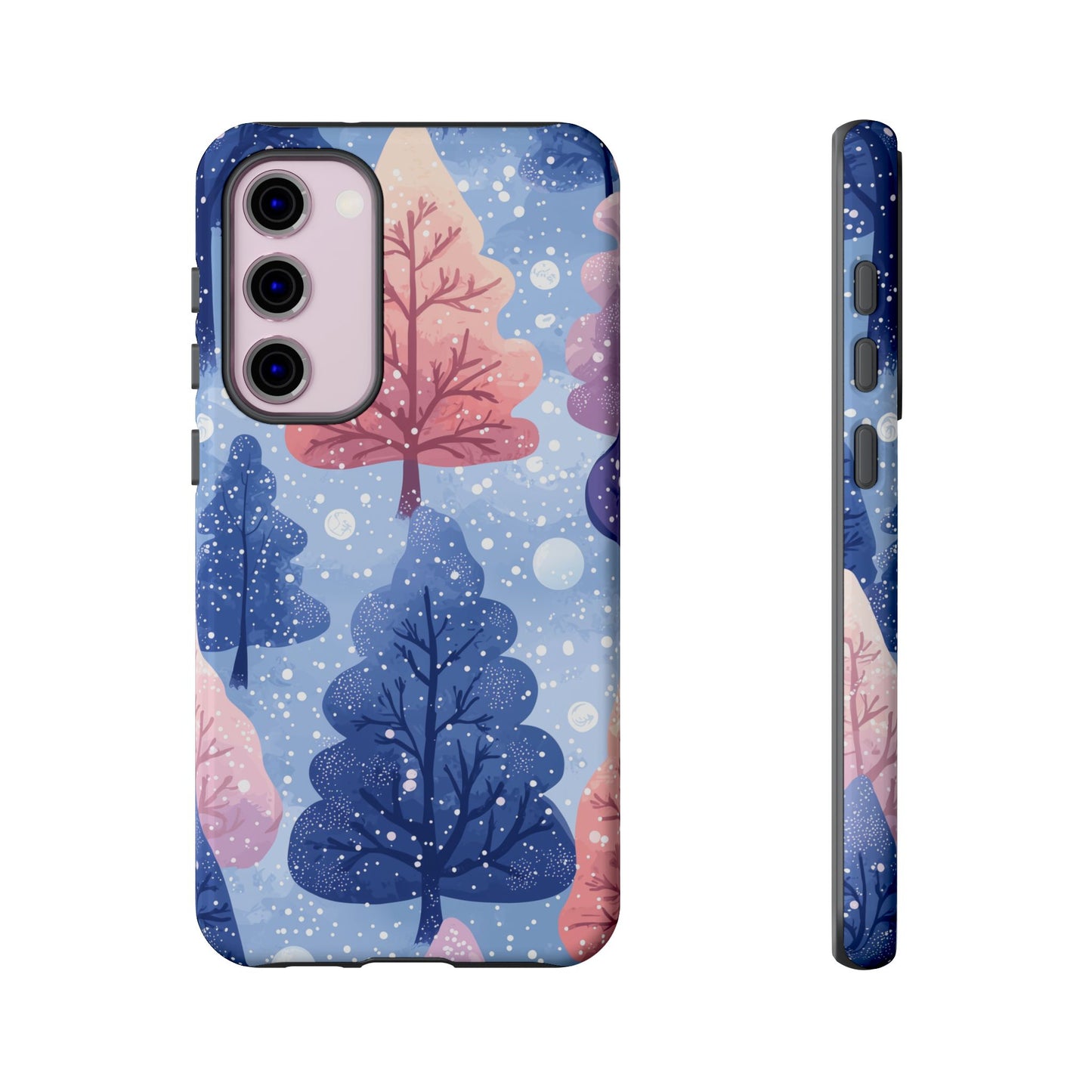 Pink & Purple Winter Wonderland - Samsung Galaxy Series Case