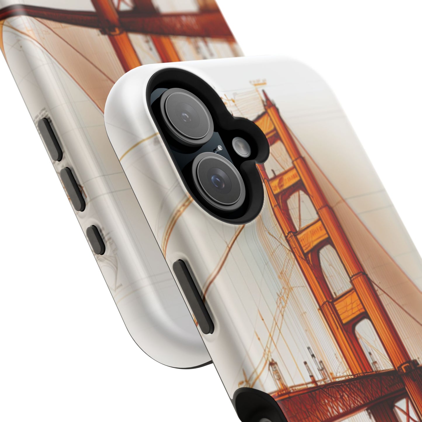 Golden Gate Bridge MagSafe iPhone Case - San Francisco Landmark