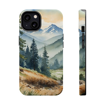 Tranquil Mountain Escape - MagSafe iPhone Case