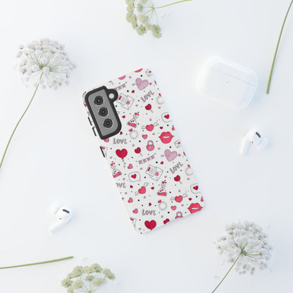 Samsung Galaxy Case: Romantic Love-Inspired Icons Case