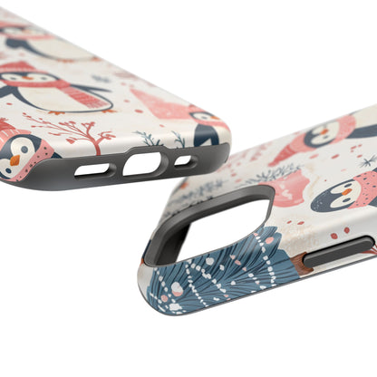 Penguin Paradise – Christmas Cheer MagSafe iPhone Case