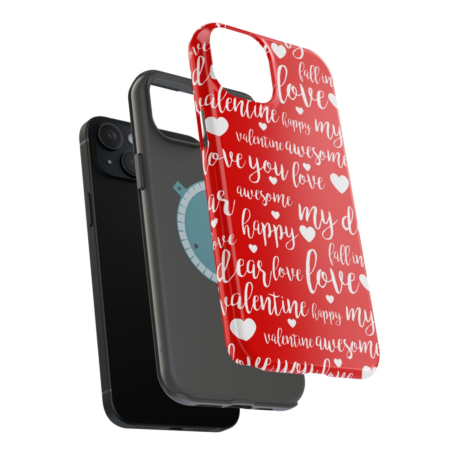 Valentine Words Pattern – MagSafe Case