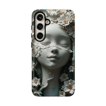 Coquette Statue & Florals Phone Case