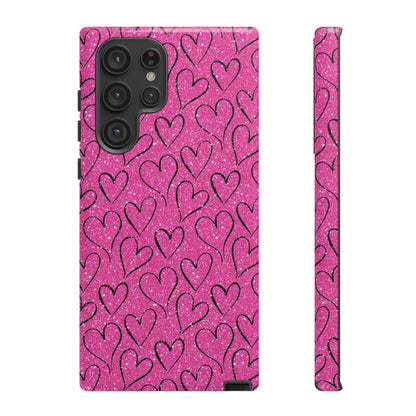 Heartfelt Glam Samsung Galaxy Case