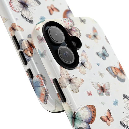 Watercolor Butterfly Phone Case for iPhone & Samsung