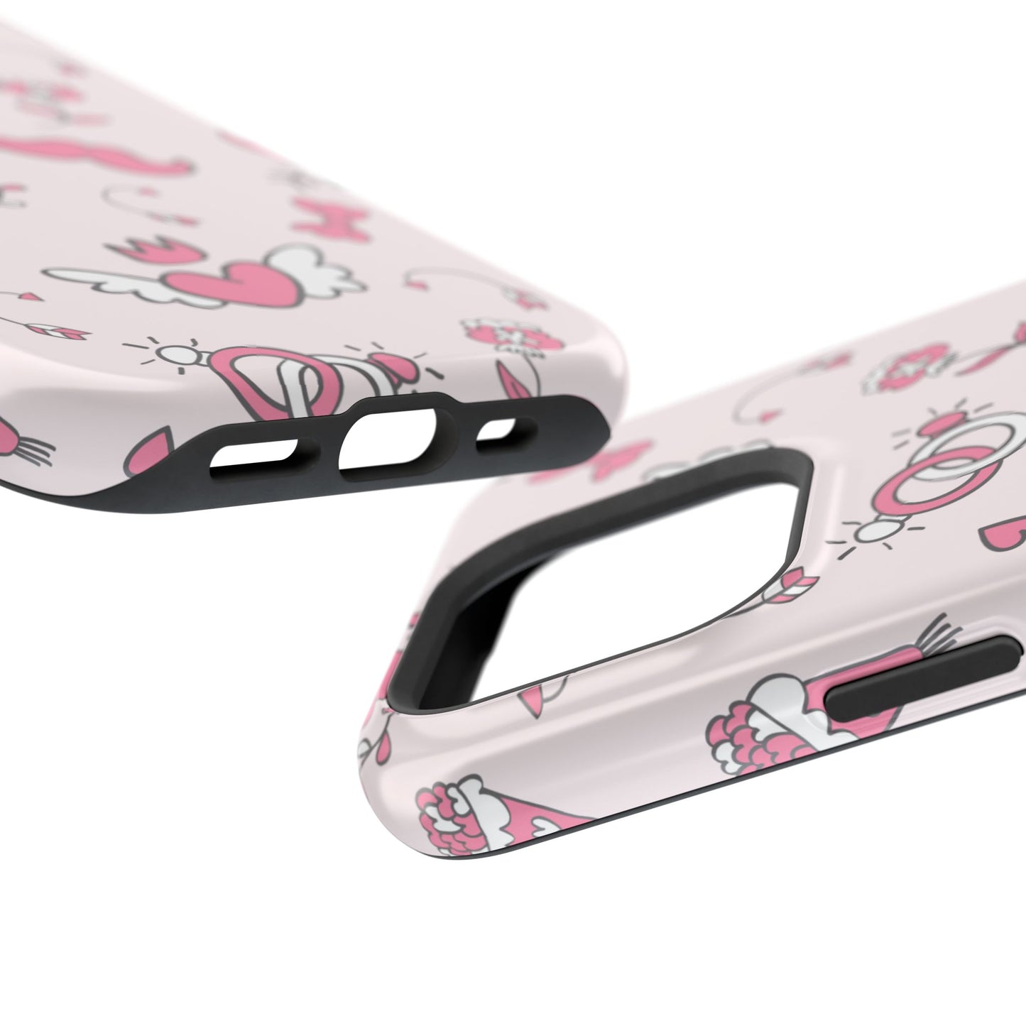 Pink Love Icons MagSafe Case