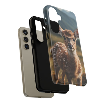Gentle Fawn in Mountain Meadows Samsung Galaxy Case