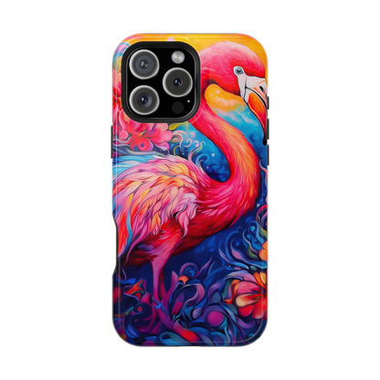 Flamingo Radiance – MagSafe iPhone Cases