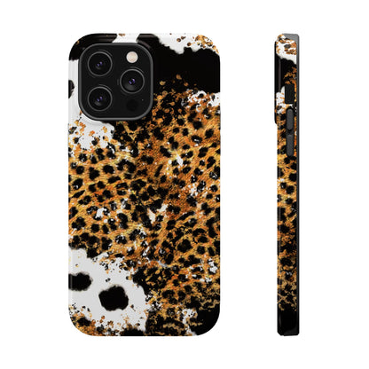 Bold Leopard Ink Splash - MagSafe iPhone Series Case